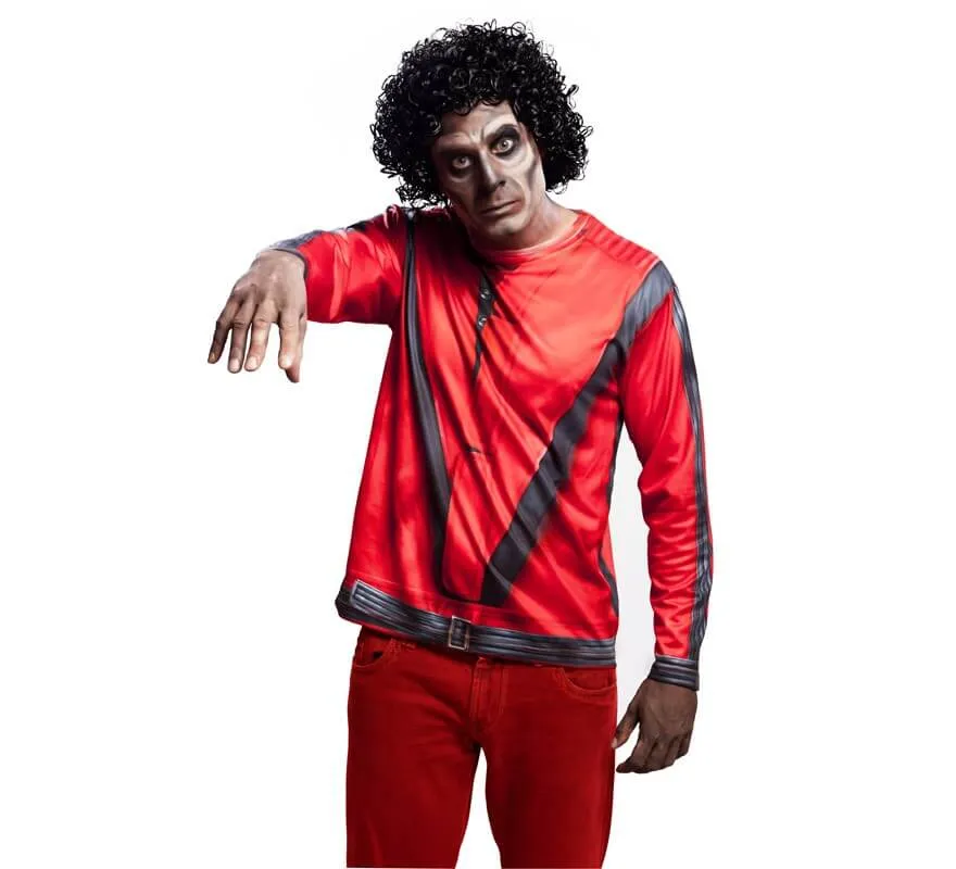Camicia zombie star pop costume per uomo varie taglie per Halloween
